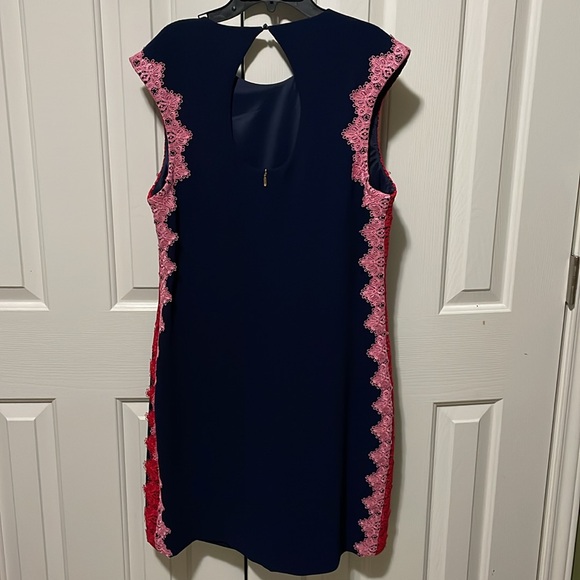 Trina Turk Navy Cocktail Dress . NEW w/o Tags . Size 12 - Picture 5 of 8